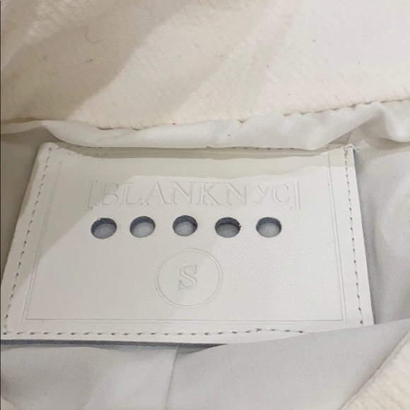 BLANKNYC Mesh Detail Crepe Jacket Windy City Small - Picture 9 of 12